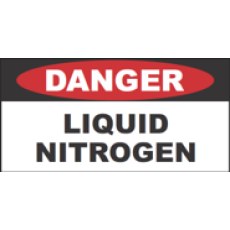 Danger Liquid Nitrogen